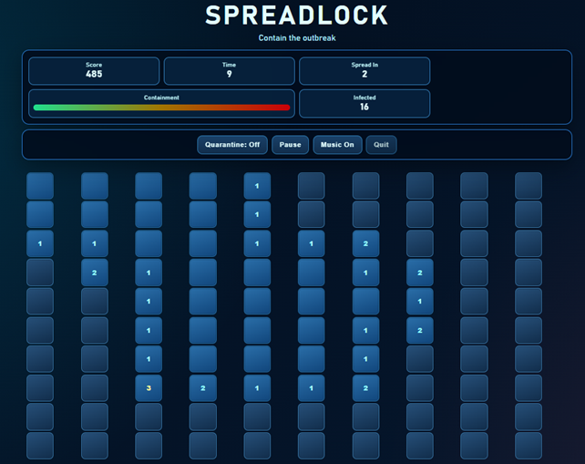 Spreadlock gameplay screenshot
